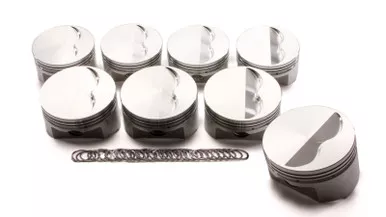 Sportsman Racing Products 138085 SBC Flat Top Piston Set 4.030 Bore